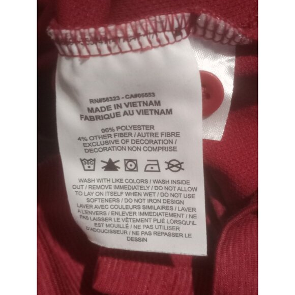 Nike Alabama Crimson Tide Polo Shirt Men’s Medium M On-Field Dri-Fit Logo Red - Picture 10 of 13